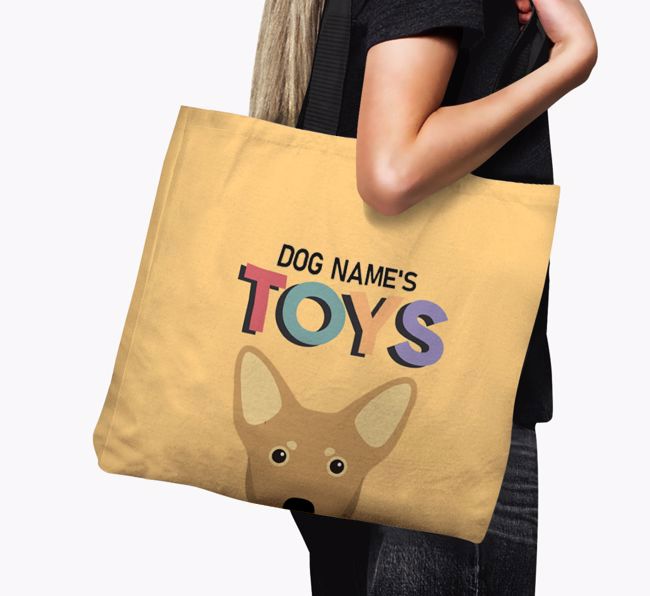 Toys: Personalized {breedFullName} Canvas Bag